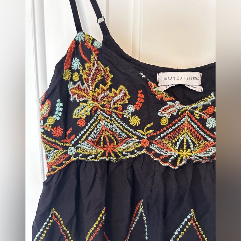 Mini dress boho style